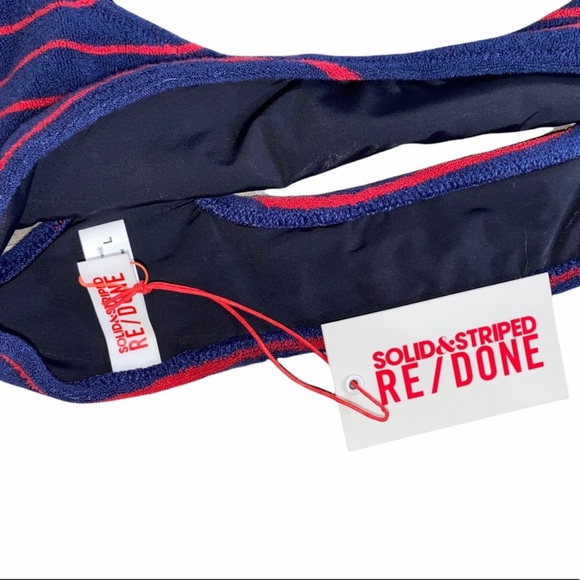 Solid & Striped Bikini Top - Picture 5 of 7